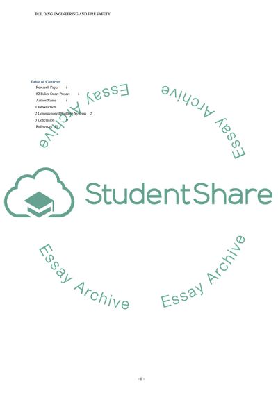 Management of the Building Engineering Processes, and Control of Effective and Safe Construction Practices