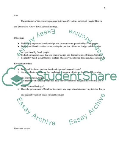 Interior Design and Decorative Arts of Saudi Cultural Heritage