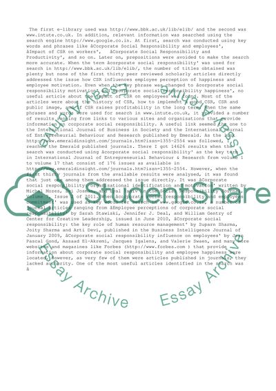 Critical Analysis of Source(s) and Research Log