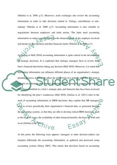 literature review on importance of accounting