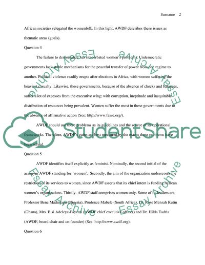 African Womens Development Fund