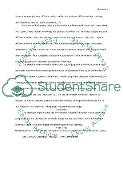 Reading response