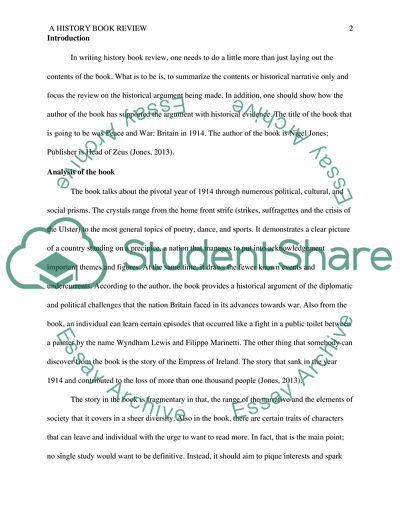 Peace and War: Britain in 1914