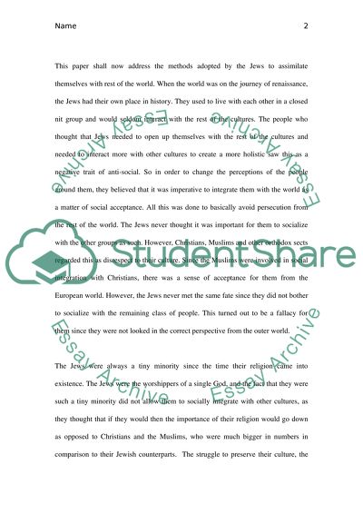 MODERN JEWISH HISTORY