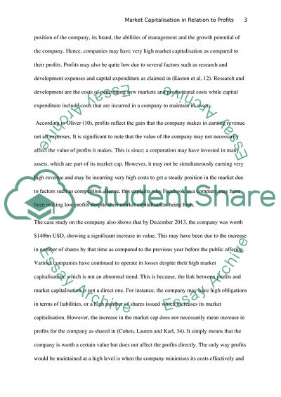 To the uninformed observer this does not really make sense. How can a firm with such a low profit be worth so much on the stock market
