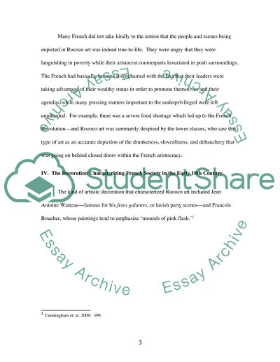 Debating Rococos Role in the French Revolution