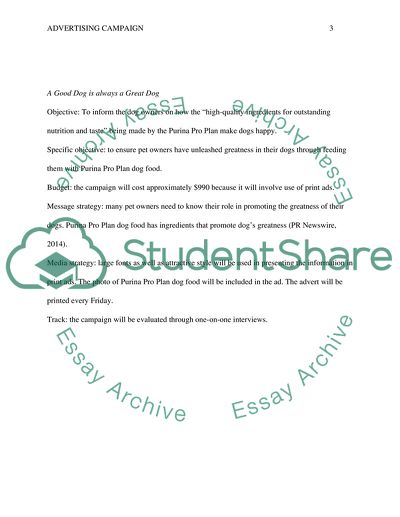 ADVERTISING CAMPAIGN