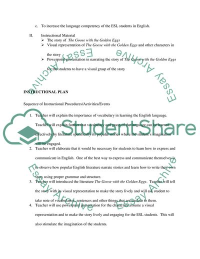 Create Two Lesson Plans