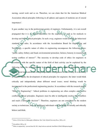 Ethics in Professional Societies