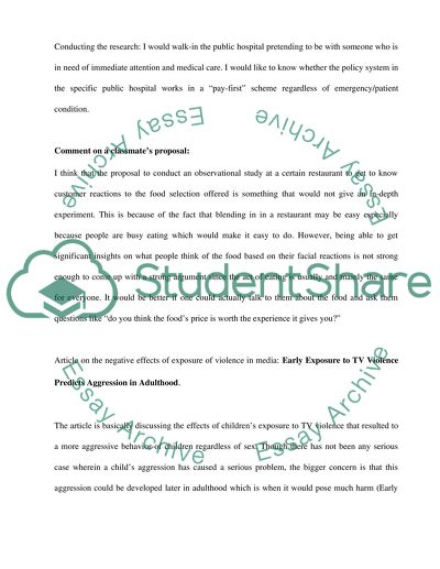 TV Violence and Aggression in Adulthood