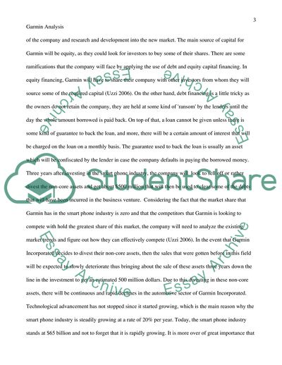 Garmin Incorporated Analysis - Looking to the Future