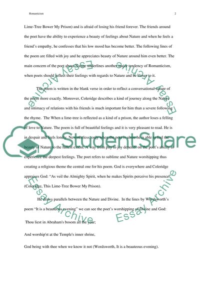 Revolutionary Nature of Romanticism