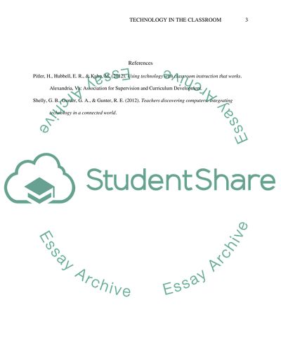 Technology in the classroom