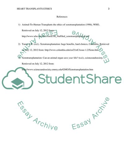 Heart Transplants Ethics