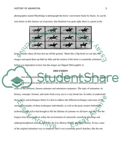 History of digital animation picture