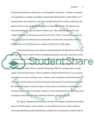 China In The Ming Dynasties