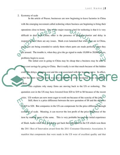 Economic Theories - Why We Left our Factories in China by Sheridan Prasso