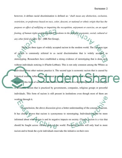 What Is Racism All about