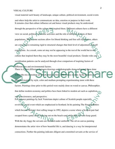 Analysis of Visual Culture