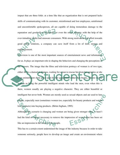 Portrayal of Women in Public Relations