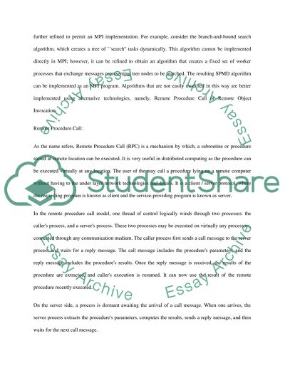 Distributed Systems Assessment