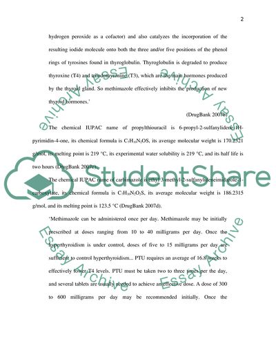 Hyperthyroidism and Antithyroid Medications