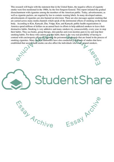 Smoking in work place