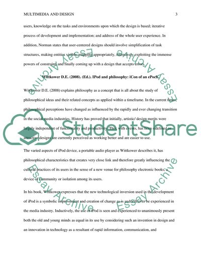 Multimedia and Design