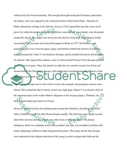 Renaissance and Reformation