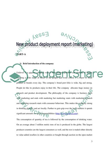 New Product Deployment