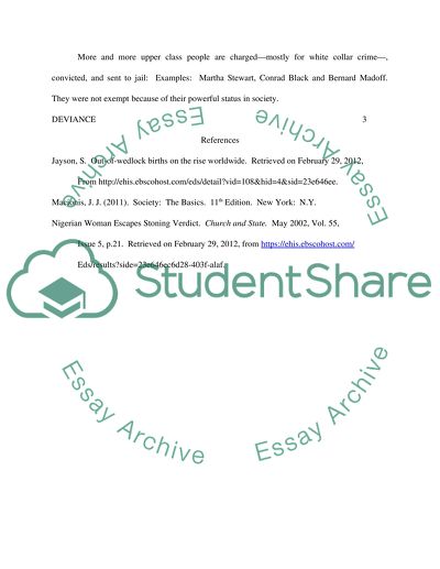 Deviance as Recognized Violation of Cultural Norms