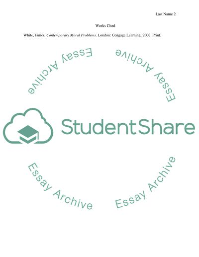 Death Penalty as Contemporary Moral Problem