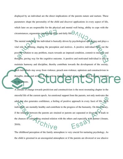 Adult Children and the Relationships with their Parents