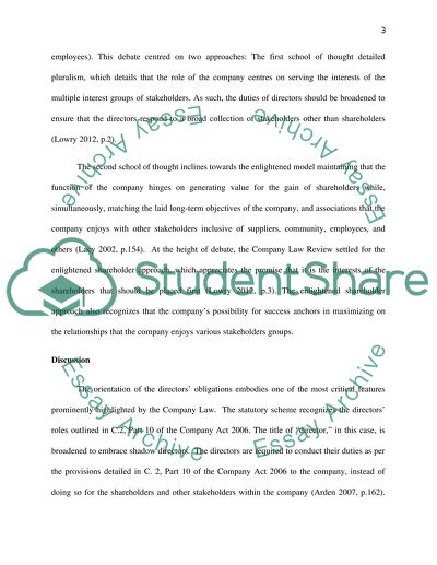 The Nature of Company Law