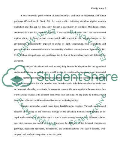 Molecular basis of circadian rhythms