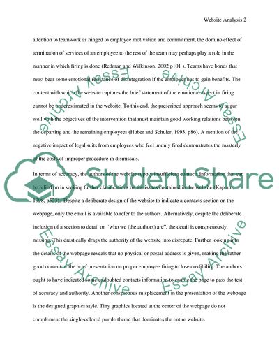 Site Analysis and Review