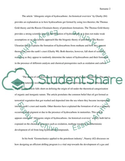 Review of Sources Paper