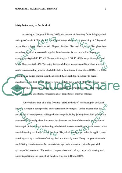 Motorized Skateboard Project Based On Mechanical Knowledge