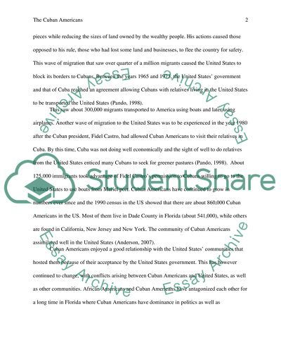 The Cuban Americans