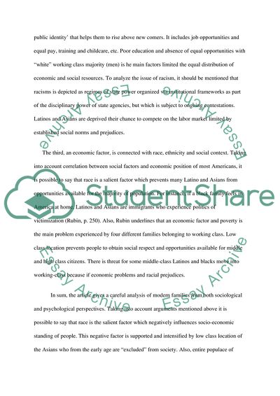 The Distribution of Economic and Social Resources