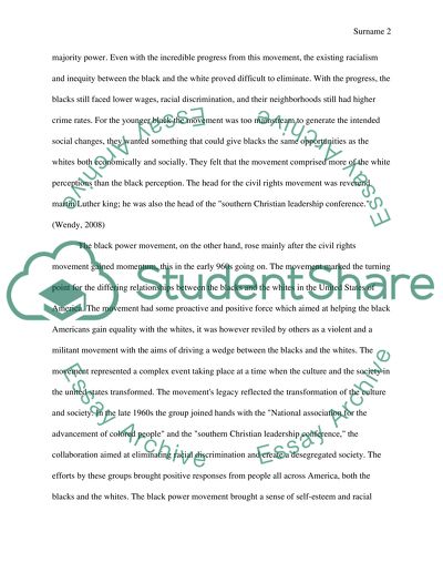 African and american politics of social change