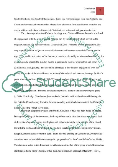 Gaudium et Spes