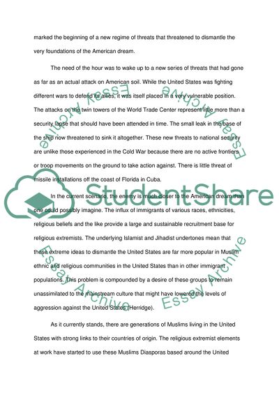 Modern Day Domestic Terrorism