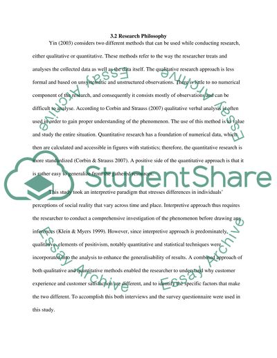 Hotel Industry and Customer Satisfaction