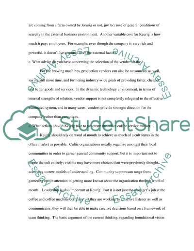 Th Kurig Systm in th Offic Coff Markt