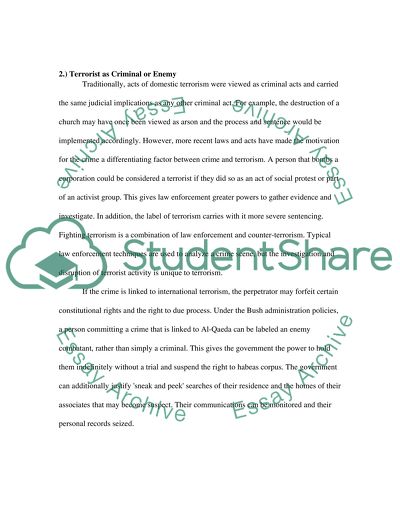 Counterterrorism Mid