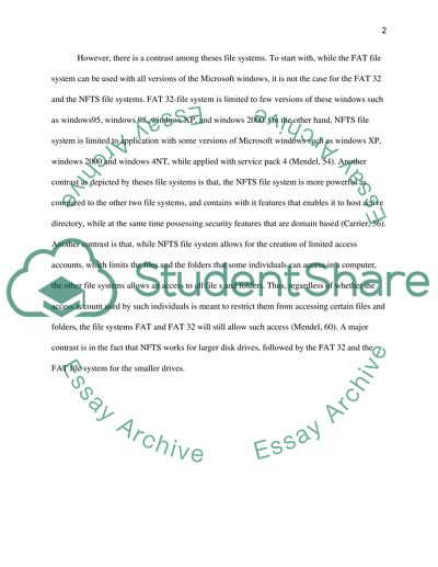 Windows File Systems