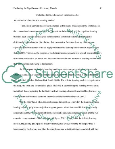 Teaching and Learning