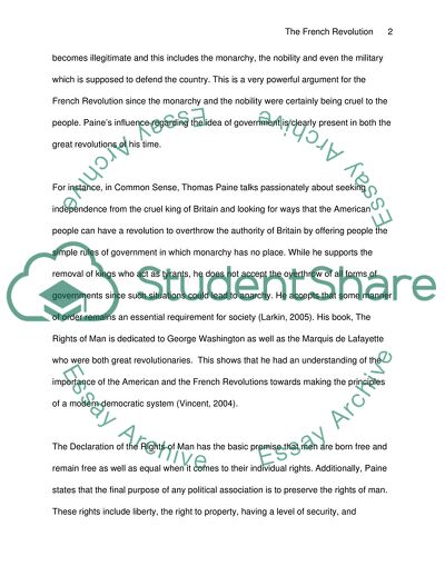 The Arguments For and Against the French Revolution