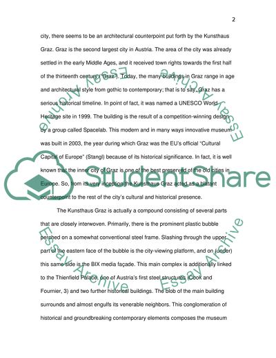 The Kunsthaus Graz: A New Stitch in an Old Citys Fabric